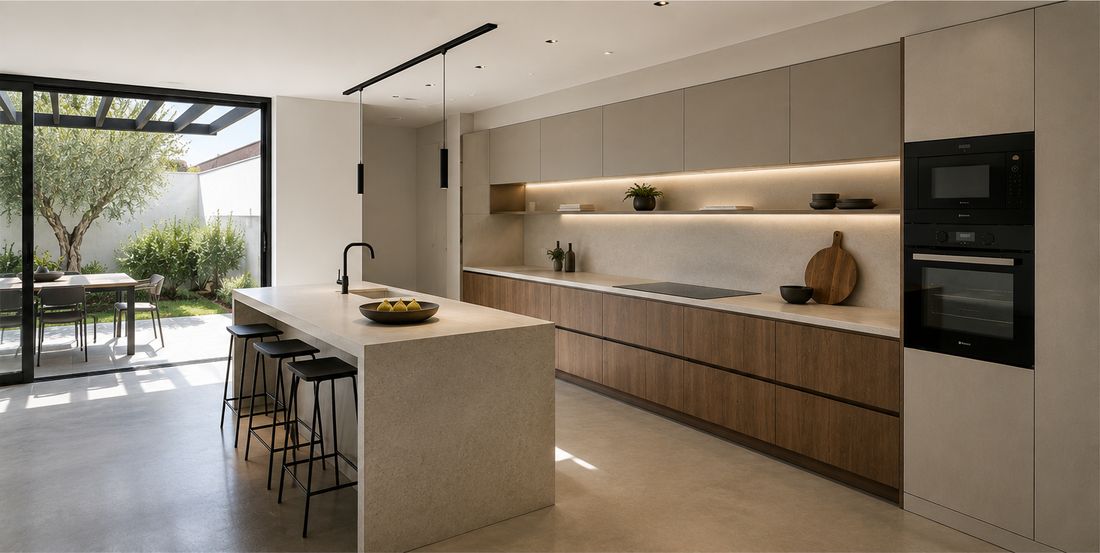 Cocina con isla · Pozuelo de Alarcón